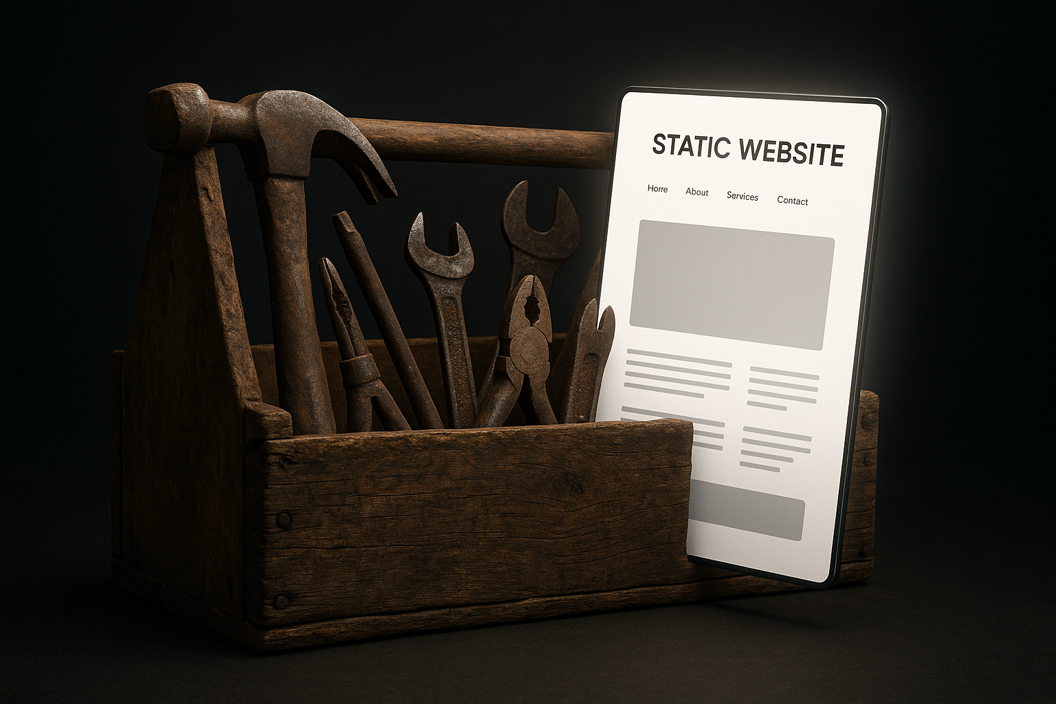 Warum im Handwerk 2026 die statische Website gewinnt