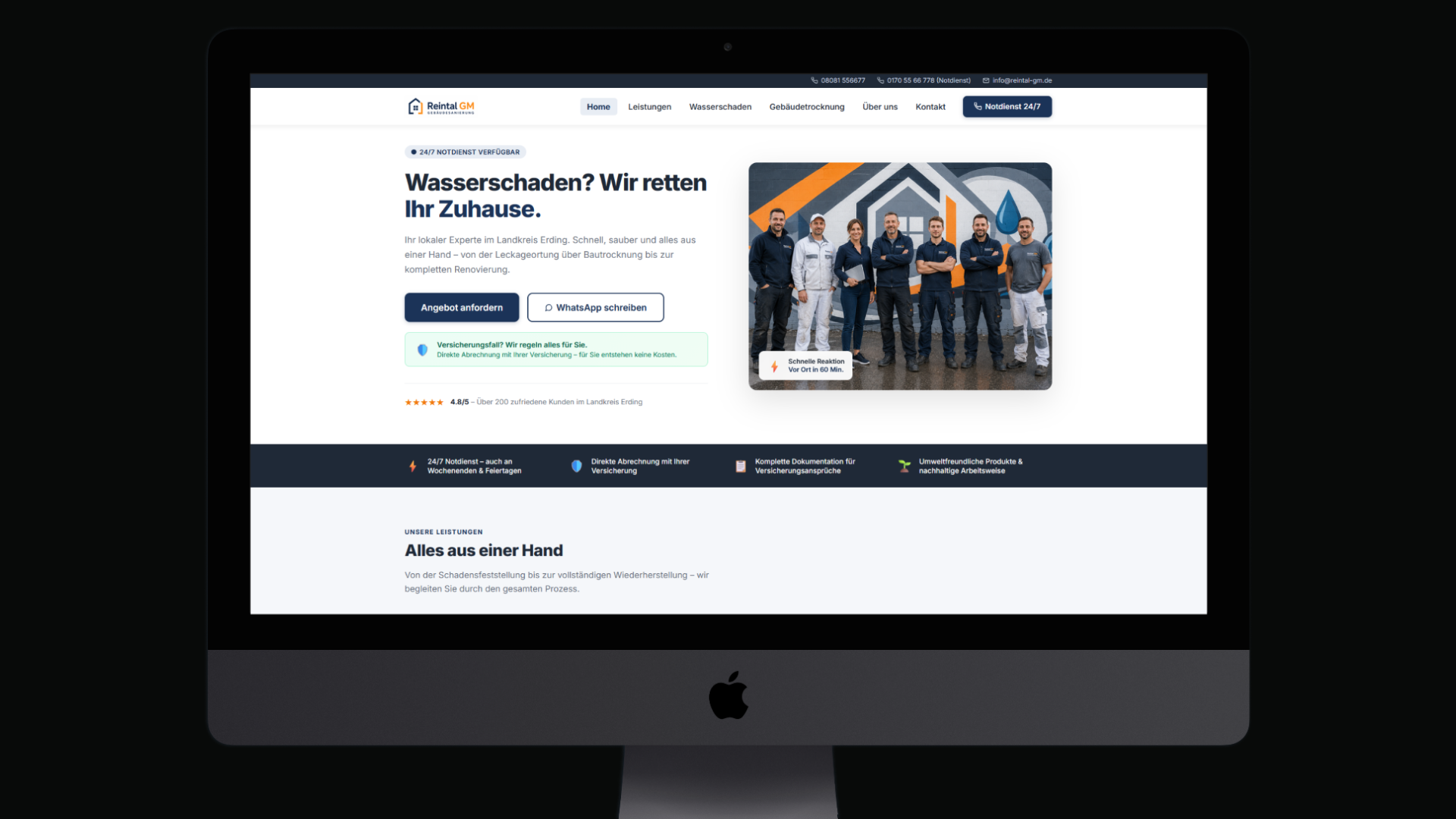 Reintal GM – Website Concept & Implementation